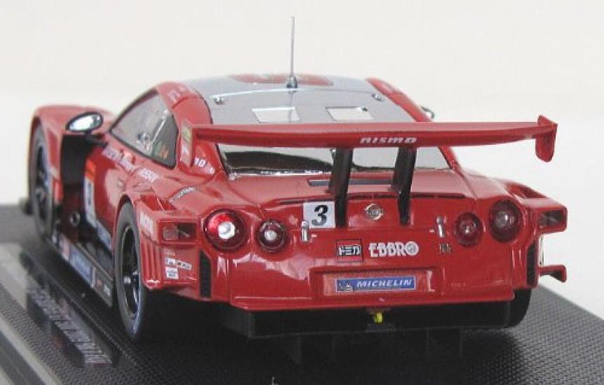 Ebro Scale Hasemi Tomica Ebro Super GT500 2009 Round 7 Fuji Finished Model 1/43 GT-R (44235)