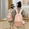 Transparent Large Capacity Student School Bag College Style Women's Backpack