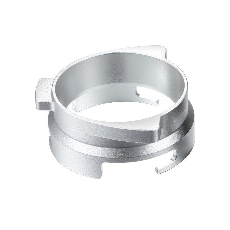 54mm Coffee Powder Receiving Dosing Ring Rotatable Aluminum Alloy Loop For Breville 8 Series Coffee Machines Funnels Accessories