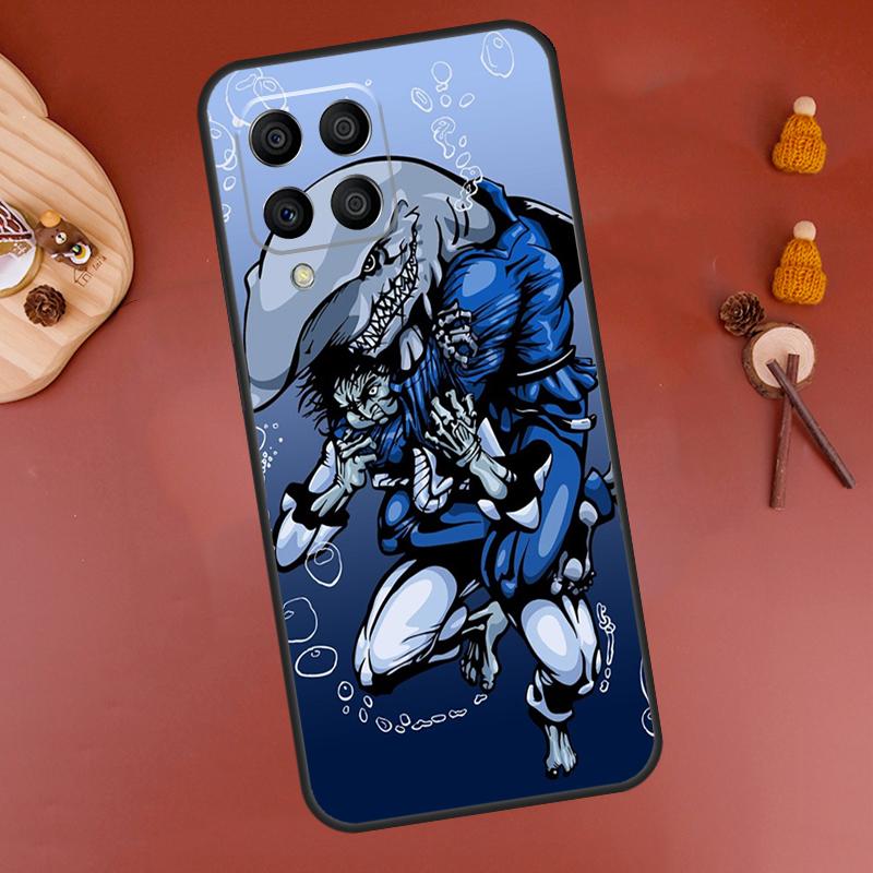 BJJ Brazilian Jiu Jitsu Case For Samsung Galaxy M32 M12 M52 M21 M31 M15 M55 M56 M36 M16 M06 M13 M33 M53 M14 M34 M54