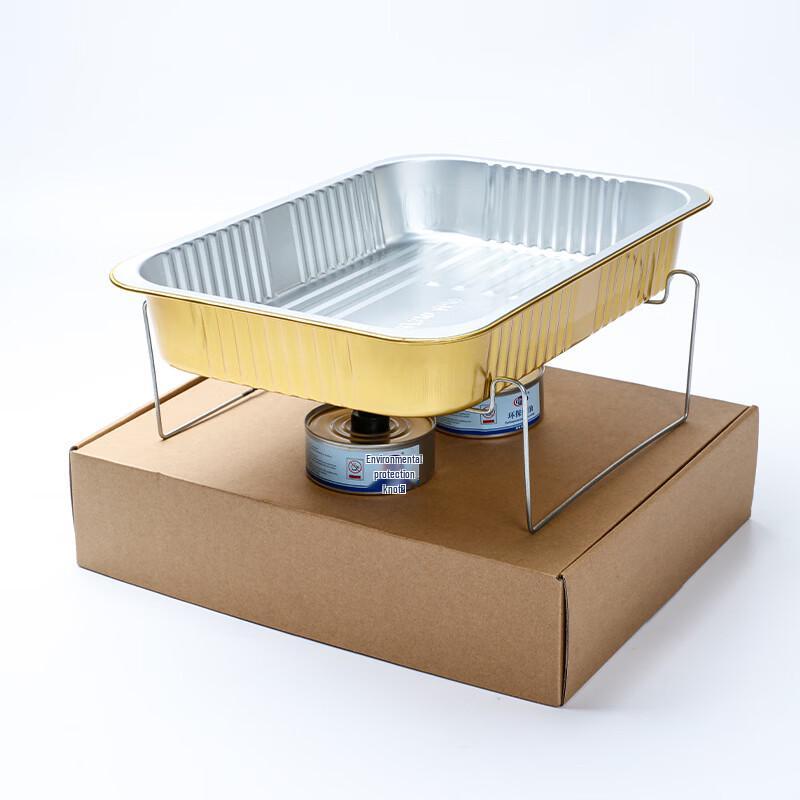 SMVP High-Temperature Aluminum Foil Takeout Container