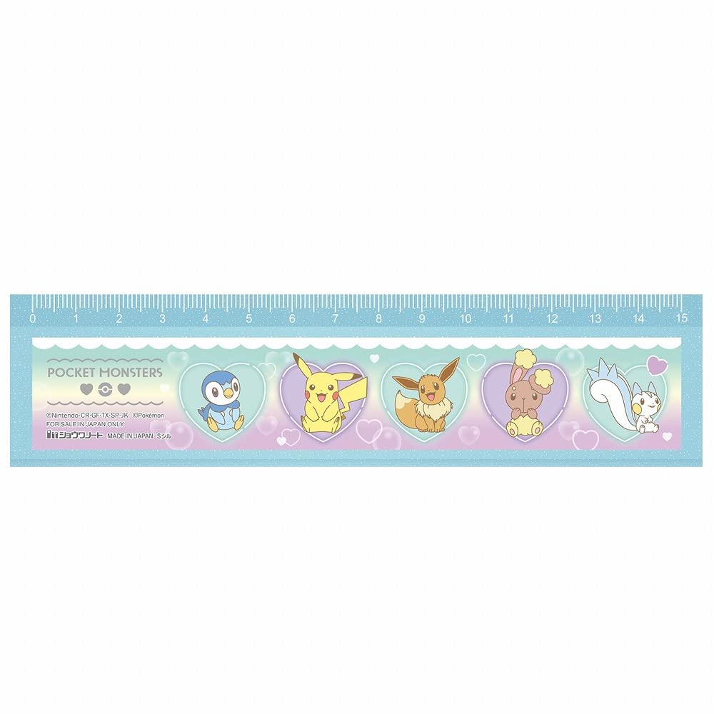 Showa Note Pokémon Heart Bubble Gift Set, Crystal Case Type, 950729M04