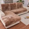 Nytt Sofatrekk Fullt Trekk Vinter Imiteret Ull Pute Lang Plysj Vindu Fortykket Europeisk Sklisikkert Sofamatte