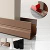 Windproof Dustproof Door Bottom Seal Strip Under Door Draft Stopper  Door Thickness 3.5-5cm