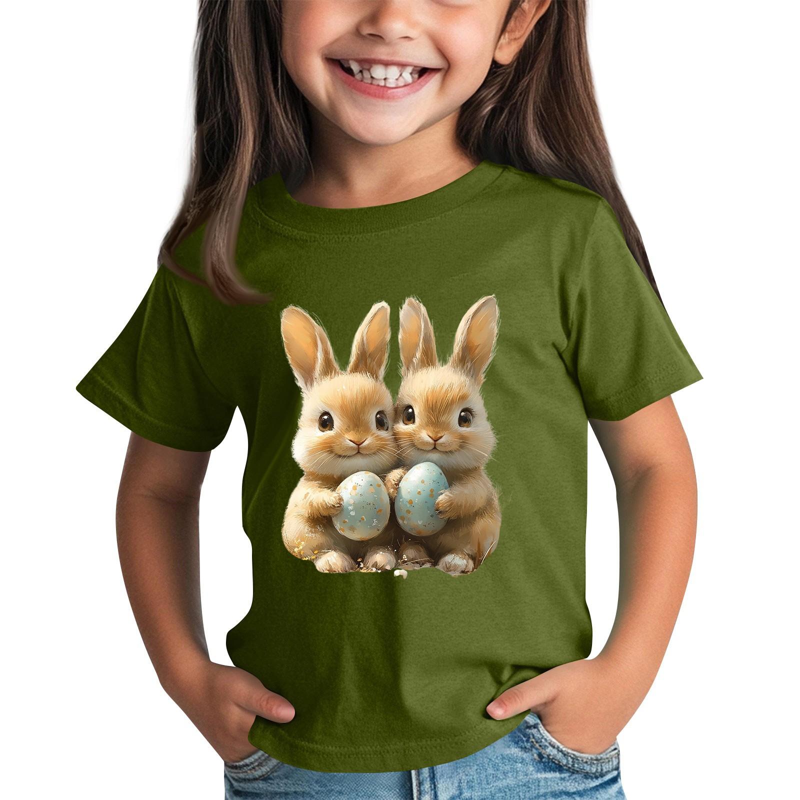 

Детская футболка с коротким рукавом и принтом животных, повседневный топ 100 армия зеленый