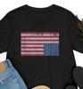 Upside Down Flag Shirt American Stressed American Flag Upside Down United States Under Distress Shirt