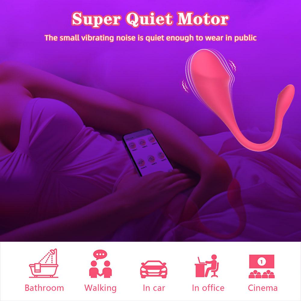 APP Control G Spot Dildo Vibrator for Women Wireless Bluetooth Clitoris Stimulator Female Wearable Love Egg Adult Sex Toys Sexy