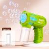 Children's Handheld Electric Bubble Gun: Sparkling Luminous Blowing Toy