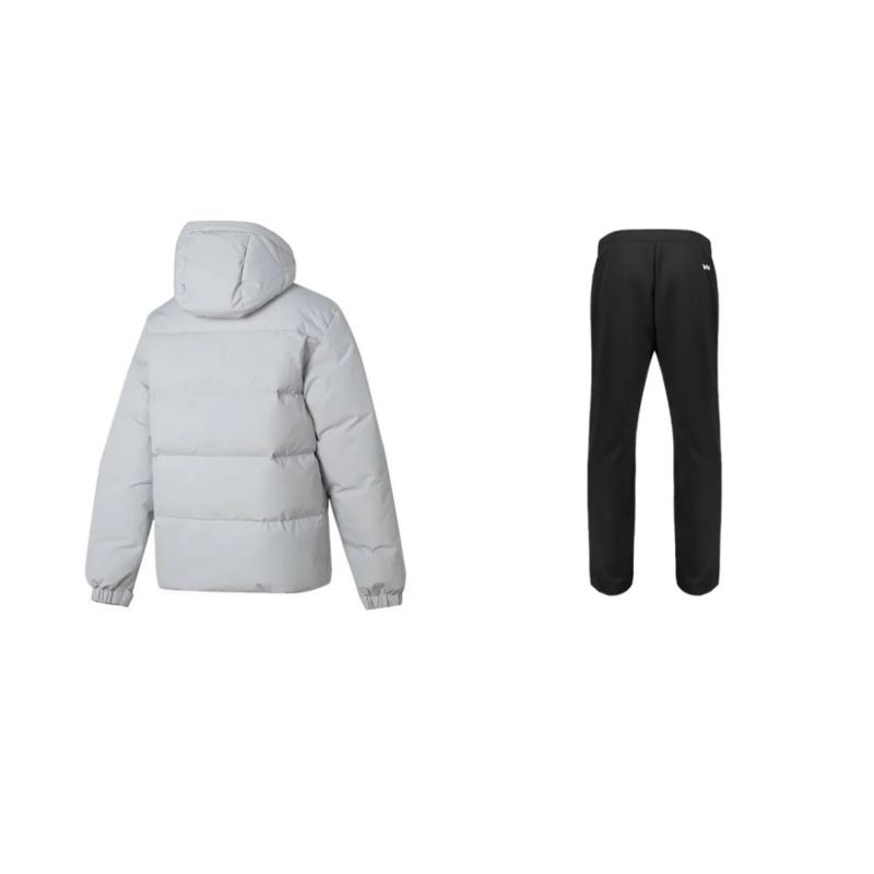 Under Armour Training Hooded Zip Long Sleeve Mid Waist Elastic Pants Casual Sports Suit Unisex suit 21500737-001+23600801-009