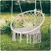 Hanging Garden Swing Chair Boho Beige