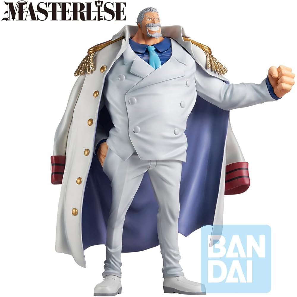 Bandai Spirits One Piece Monkey D. Garp Collector's Figure Legendary Hero 6.5 Inches