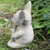 Meditation Hund Harz Statue Ornamente Wasserdicht Statue Yoga Pose Büro Heimdeko Gartendekoration Außen Jardin