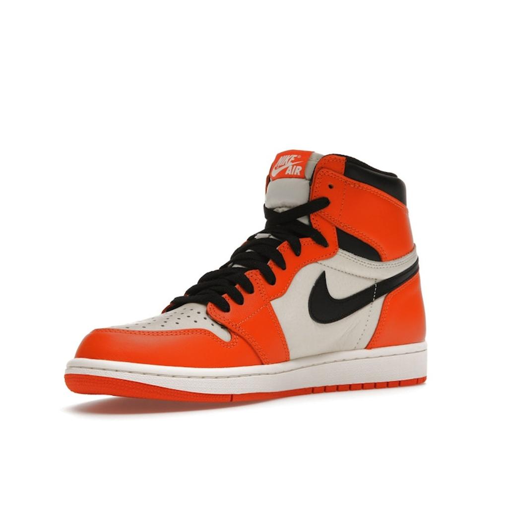 Air Jordan 1 Retro High OG Shattered Backboard Away Men Sneakers Orange sail black-starfish 555088-113