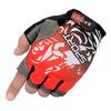 Halbfinger Radhandschuhe Anti-Rutsch Gelpolster Atmungsaktiv Motorrad Mtb Rennradhandschuhe Herren Damen Sport Angelhandschuhe