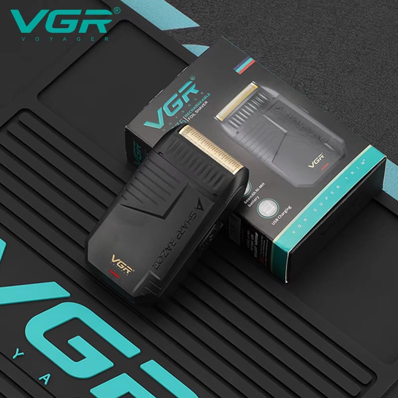 Small Mini Shaver Portable Men's Reciprocating Single Blade Household Shaver Rechargeable Dual-use LED Display Long Battery Life Portable