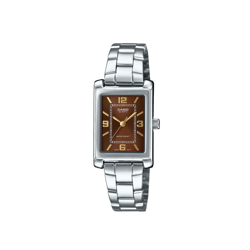 CASIO Women s Standard Series Coffee Watch LTP-1234DD-5A LTP-1234DD-5A Coffee Watch Dial