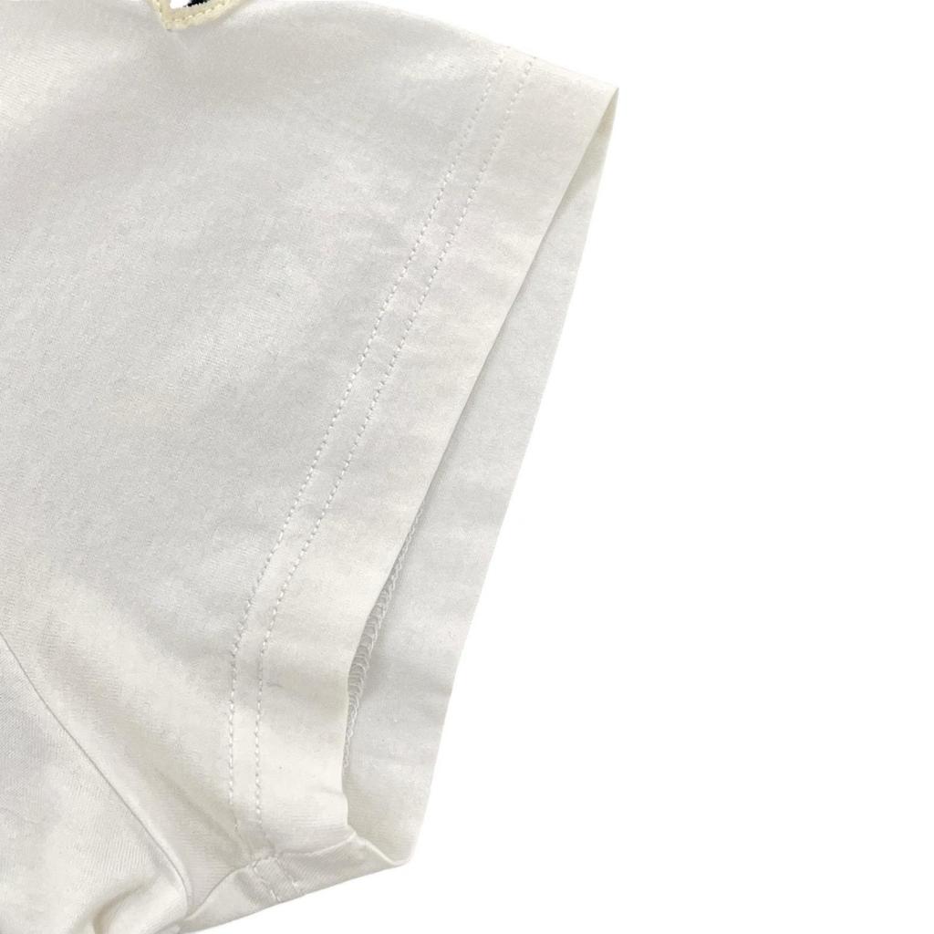 Moncler M WOMEN Short Sleeve T-shirt White Model