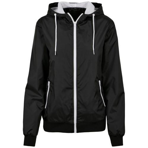 

Build Your Brand Womens/Ladies Windrunner Jacket XS