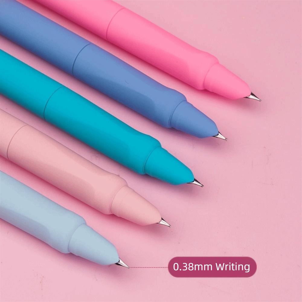 Replaceable Ink Magic Pen With Eraser Replaceable Ink Capsule Pen Press Fountain Pen  Stationery