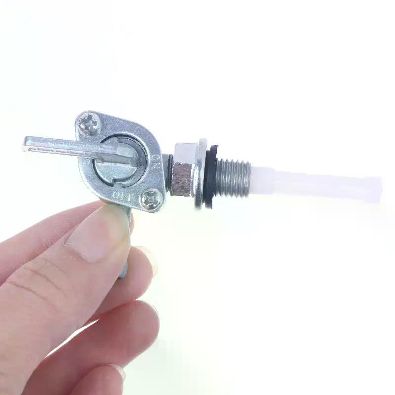 1Pcs Generator Gas Engine Tank Switch M10 Fit 1/4" Hose Tap ON/OFF Universal Fuel Shut Off Valve Tap Replacement Fuel System Fittings7