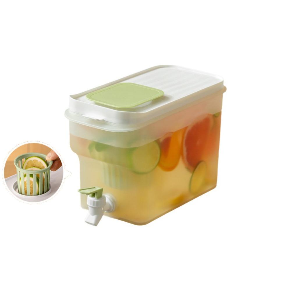 4L Cold Water Kettle Leak-Proof Refrigerator Water Jug Juice Pitcher  Chilled Water