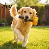 Sound Making Puppy Toys Interactive Squeaky Hammer Dog Toy with Built-in Tennis Ball for Medium And Large Dogs, Tpr Rubber Pet Playthings Toys,
