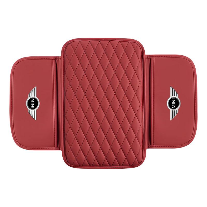 1Pcs Leather Car Armrest Mat Tissue Boxes Height Pad Armrest Box For MINI Cooper Countryman Clubman F54 F56 F55 F60 R60 R61
