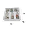 6pcs Fairy Garden Miniature Fairies Figurines Decoration Fairy Garden Accessories for Home Outdoor Yard Lawn Flower Pot