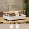 Luxury Acrylic Hamster Villa - Transparent Breeding Cage with Nest
