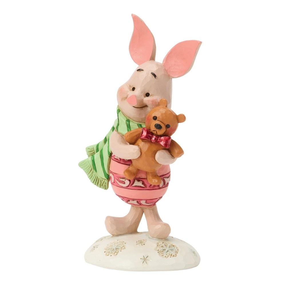Enesco Disney Traditions Jim Shore Winnie the Pooh and Piglet Miniature Figurine 3.5 inches Multi-color