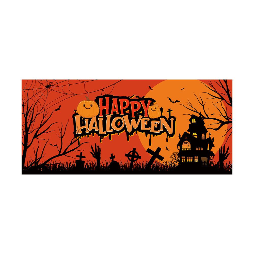 Skull Dance Day of the Dead Garage Door Backdrop - Party Atmosphere Hanging Cloth