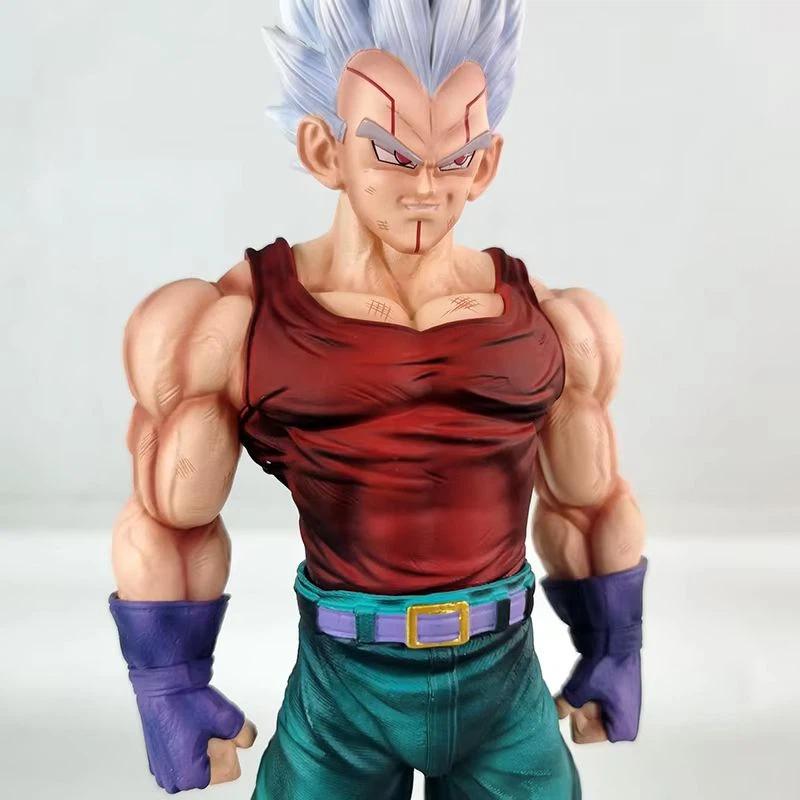 New 28cm Particle Vegeta GK Action Figures Statue  Standing Pose Anime Collectible Tabletop Decor Trendy Toy Gifts For Boys Gift