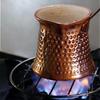 350ml Turkish Copper Coffee Pots Heat Resistance Brewing Chocolate Milk Moka Pot for Home Kitchen Espresso Coffeeware Teaware
