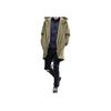 Originals Three Stripes Hooded Solid Color Casual Long Sleeve Coat Men Coat Green AY9139
