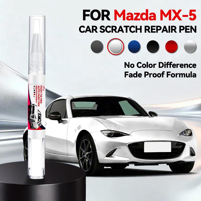 2026 Hot Car Accessories For Mazda MX-5 Paint Repair Pen Touch Up Scratch Remover DIY Auto Accessories Black White Blue Red Grey