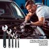 Multifunctional Adjustable Wrench Ratcheting Wrench Small Adjustable Spanner Quick Opening Pipe Wrench Hardware Tool