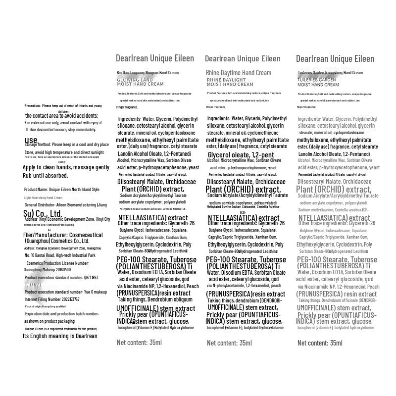 Unique Irene Moisturizing Hand Cream Gift Set