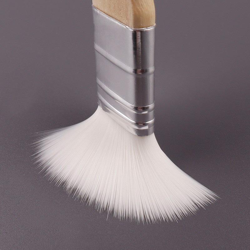 1set/ 6pcs Paintbrush Brushes, Log Rod Combination Paintbrush Set Brushes, Hand-painted Watercolour Brushes Oil Brushes Set