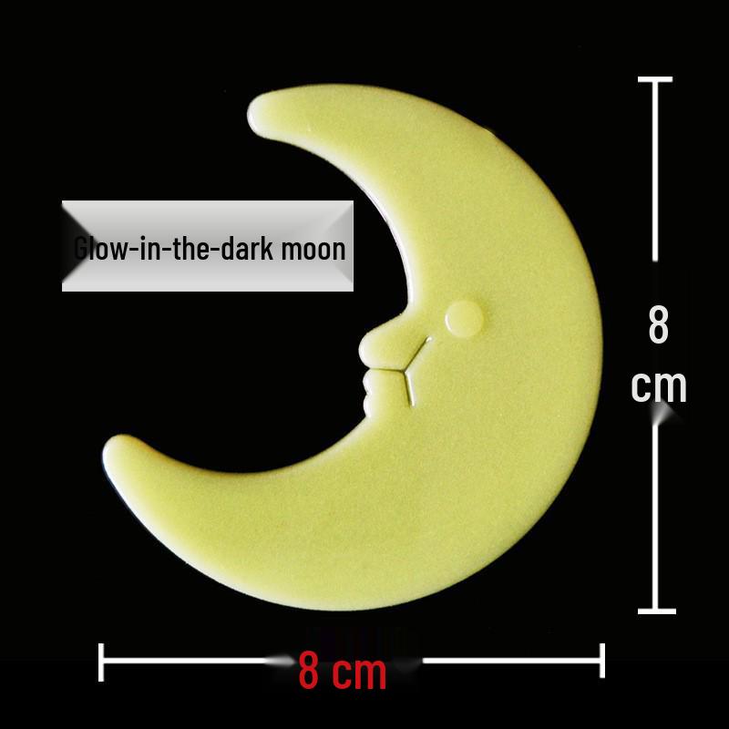 

Luminous Fluorescent Star and Moon Wall Stickers for Dorms