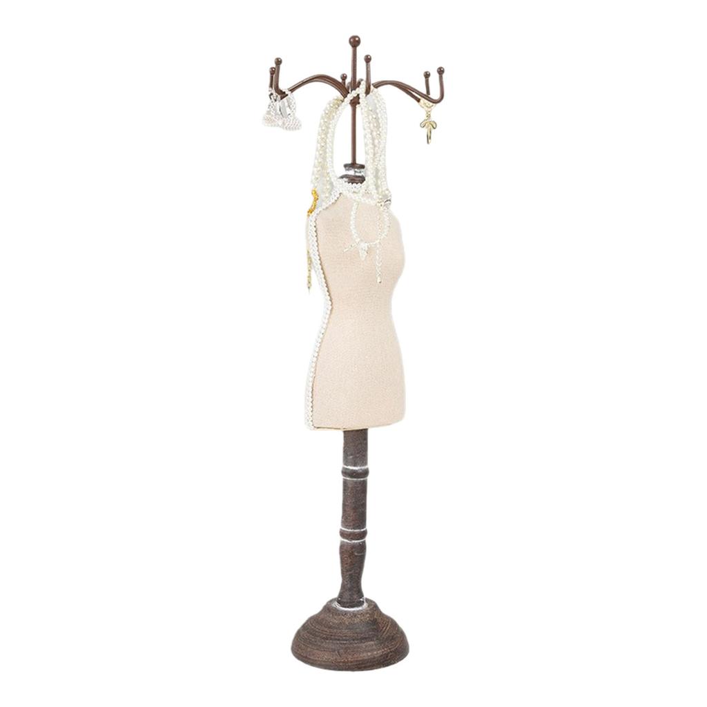 Easy To Use Velvets Jewelry Display Stand with Quick Access Jewelry Showing Holder for Accessory Changes and Protections