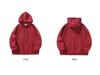 Unisex Heavyweight Hoodie: Solid Color American Street Style for Autumn/Winter