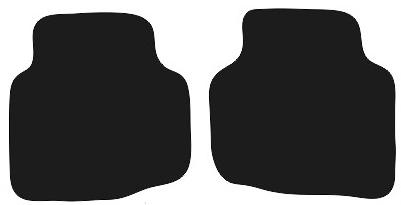 Rear Floor Mats For Mitsubishi L200 Triton Pickup 2001-2006