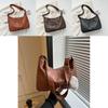 Stylish Large Capacity Women's Tote Bag For Winter Fashion With Vintage Charm And Soft Pu Material