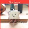 Plush Bread Toast Character Stuffed Doll Keychain For Bookbags Collectors And