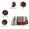Canvas Bohemian Ethnic Style Single-shoulder Bag, Tassel Buns, Female Cover, Commuting Large Capacity Crossbody Bag, PU