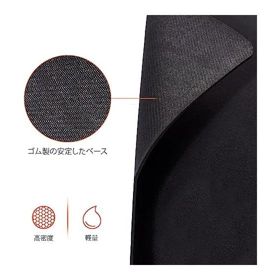 AmazonBasics Mouse Pad Gaming Extended Size XL/Extended Size Rectangle Black