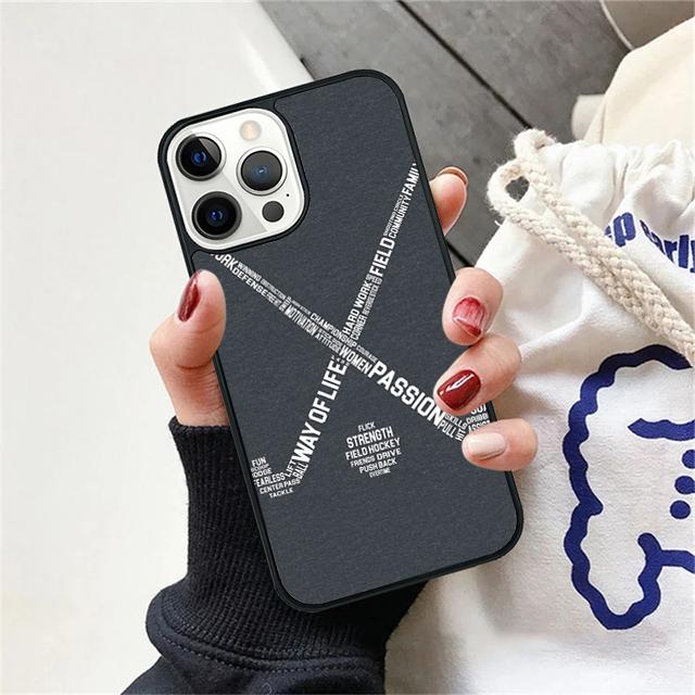 Teich Feldhockey Schale Hülle Für iPhone 17 Air 15 16 14 13 12 Pro Max 11 Pro Max Plus Handyhülle Abdeckung