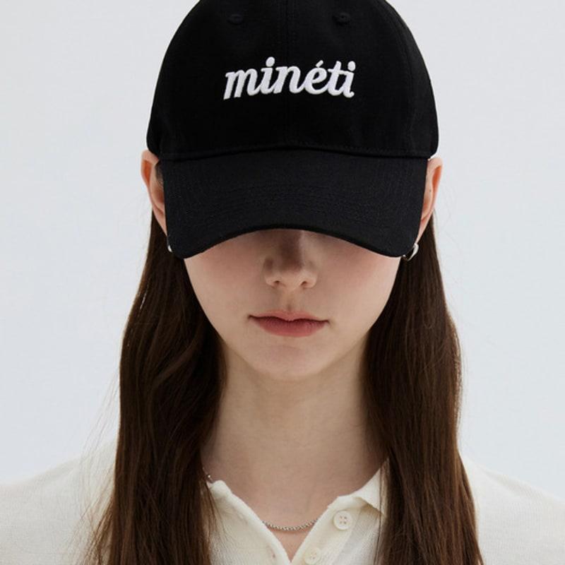 

MINETI Small Cotton Lettering Ball Cap Y 10425 MT 54cm small head only Mint