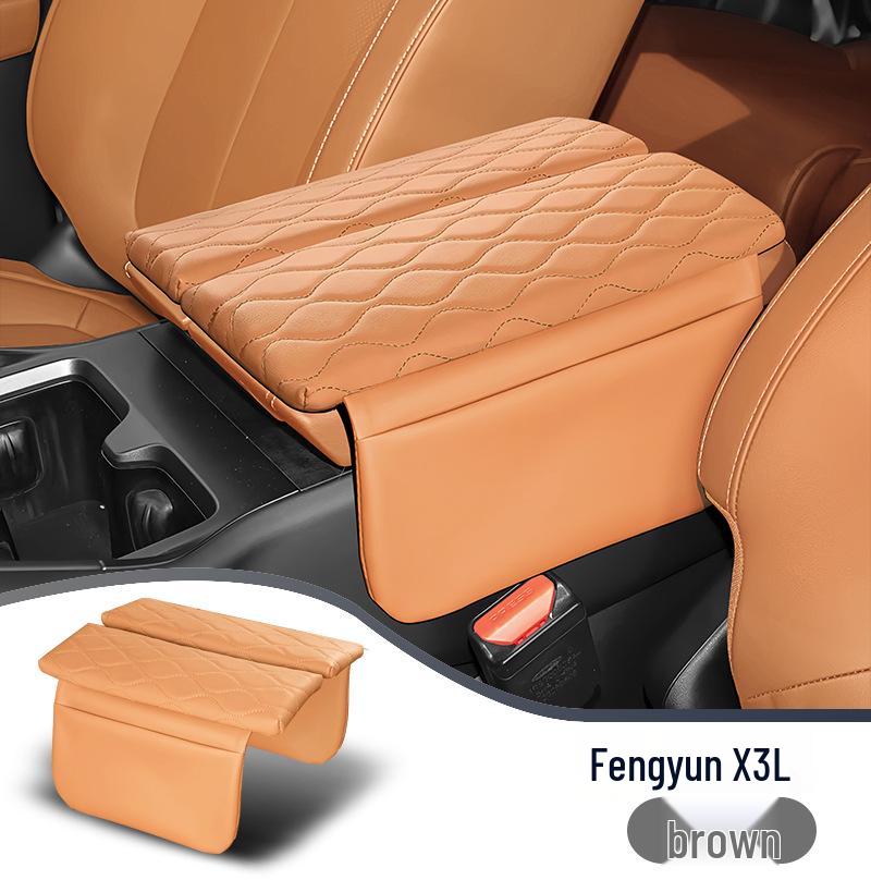 Chery Fengyun 3XL Leather Armrest Cover & Heightening Pad