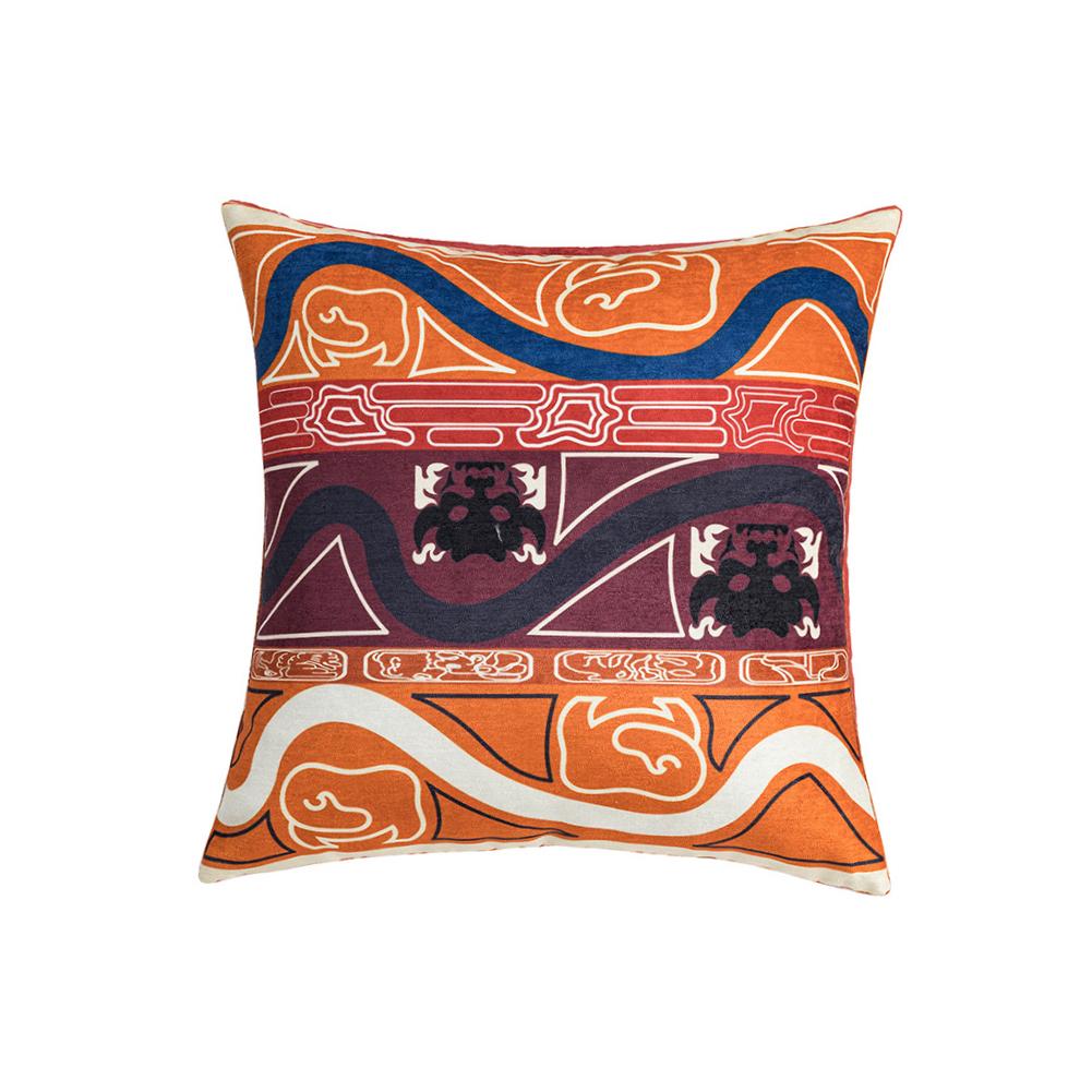 1 шт. LOZUJOJU 45x45 см, чехол для диванной подушки с художественным принтом, декоративная наволочка для дивана, гостиной, домашнее украшение Style1 45x45cm